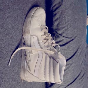 White lightning VANS